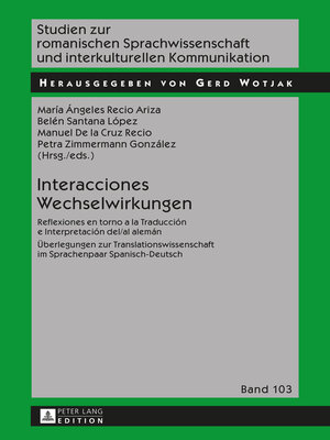 cover image of Interacciones / Wechselwirkungen
